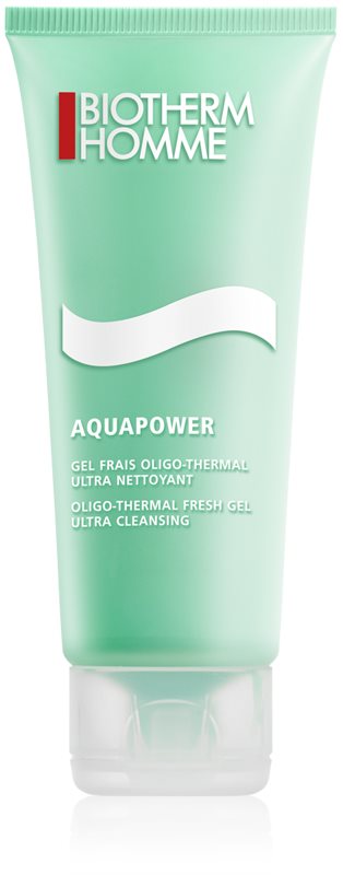 Biotherm Homme Aquapower gel nettoyant rafraîchissant visage