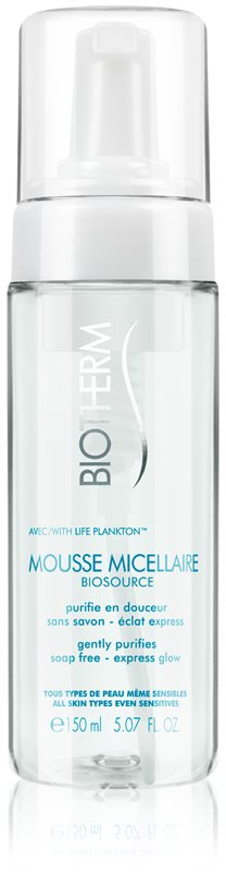 Biotherm Biosource Mousse Micellaire Self-Foaming Cleansing Water For All Types Of Skin
