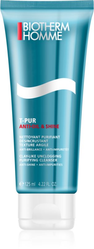 Biotherm Homme T-Pur Anti-oil & Shine Cleansing Gel For Oily And Problematic Skin