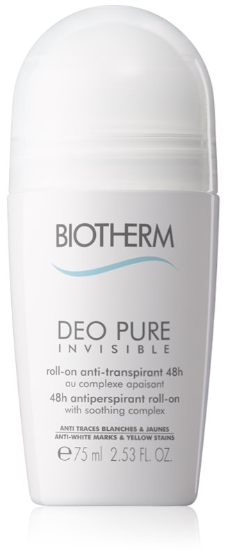 Biotherm Deo Pure Invisible 48h Paraben Free Antiperspirant Roll-On