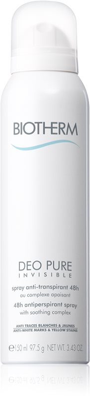 Biotherm Deo Pure Invisible Antitranspirant-Spray mit 48-Stunden Wirkung