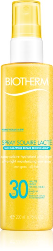 Biotherm Spray Solaire Lacté ενυδατικό αντηλιακό σπρέι SPF 30