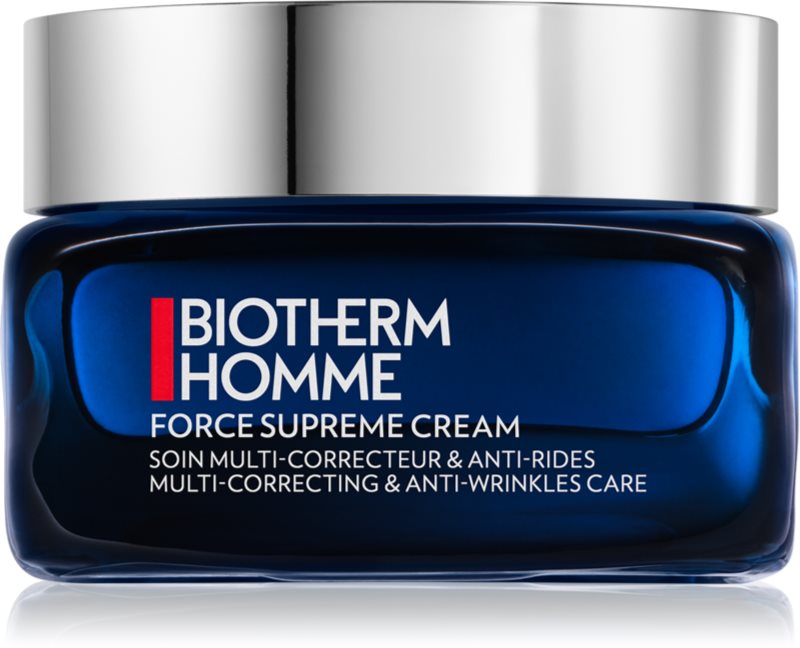 Biotherm Homme Force Supreme megújító nappali krém az arcbőr regenerálására és megújítására