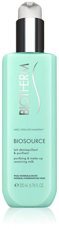 Biotherm Biosource Reinigende en Make-up Removing Melk voor Normale tot Gemengde Huid