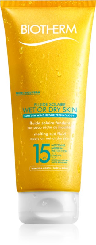 Biotherm Fluide Solaire hydratačný a ochranný fluid SPF 15