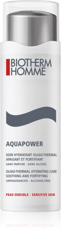 Biotherm Homme Aquapower cuidado hidratante para apaziguamento e reforçamento da pele sensível