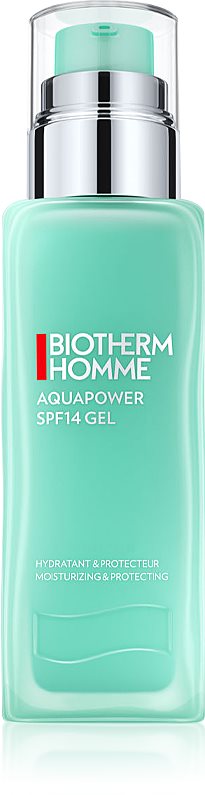 Biotherm Homme Aquapower gel hidratante de proteção SPF 15
