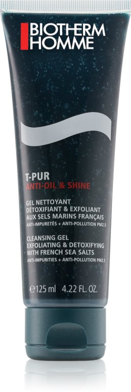 Biotherm Homme T-Pur Anti Oil & Shine čisticí gel na obličej