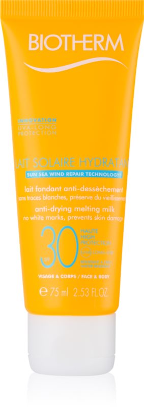 Biotherm Lait Solaire Bräunungsmilch mit feuchtigkeitsspendender Wirkung