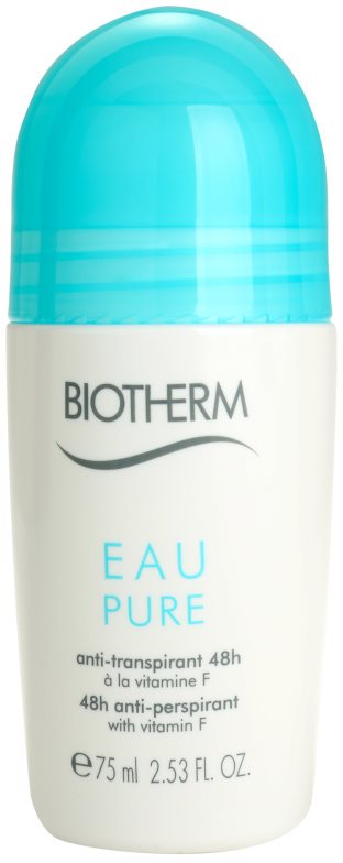 Biotherm Eau Pure Antitranspirant Roll-On met 48-Uurs Werking