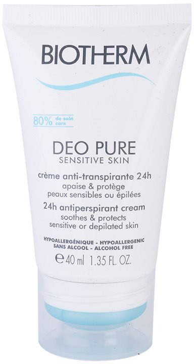 Biotherm Deo Pure antitranspirante cremoso para pele sensível e depilada