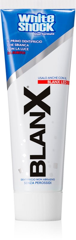 BlanX White Shock pasta de dinti pentru albire pentru un zambet radiant