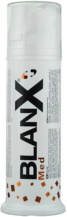 BlanX Med pasta wybielająca przeciw przebarwieniom na szkliwie z mikrogranulkami