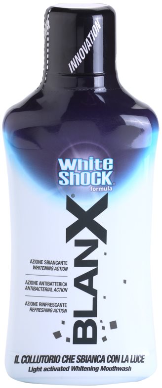 BlanX White Shock bain de bouche effet blancheur
