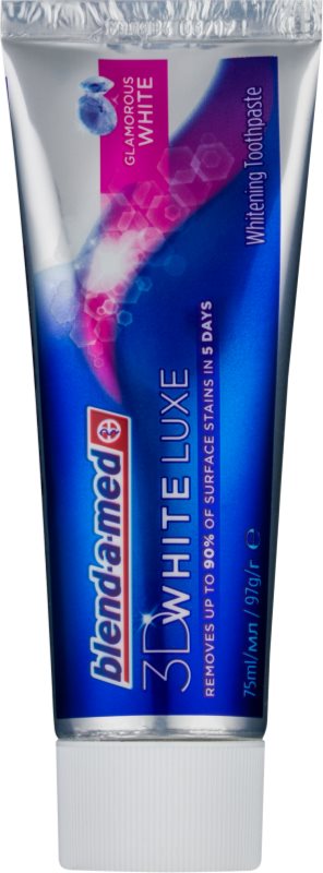 Blend-a-med 3D White Luxe Glamorous White bleichende Paste für strahlende Zähne