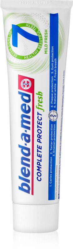 Blend-a-med Complete 7 Mild Fresh Zahnpasta für den kompletten Schutz Ihrer Zähne