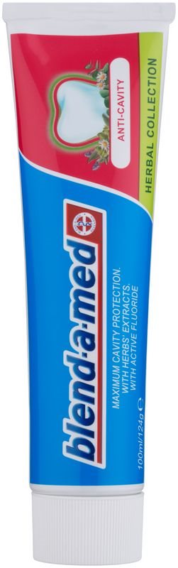 Blend-a-med Anti-Cavity Herbal Collection pasta de dientes para prevenir caries
