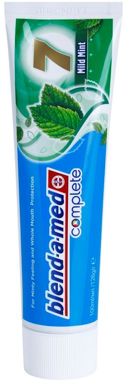 Blend-a-med Complete 7 Mild Mint zubní pasta pro kompletní ochranu zubů