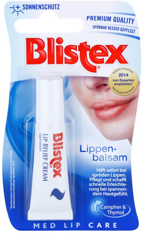Blistex Lip Relief Cream balzám na suché a popraskané rty