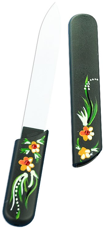 Bohemia Crystal Hard Painted Nail File Nagelfeile