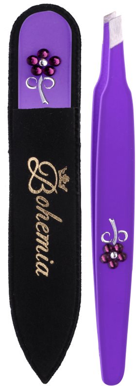 Bohemia Crystal Bohemia Swarovski Nail File and Tweezers kit di cosmetici III.