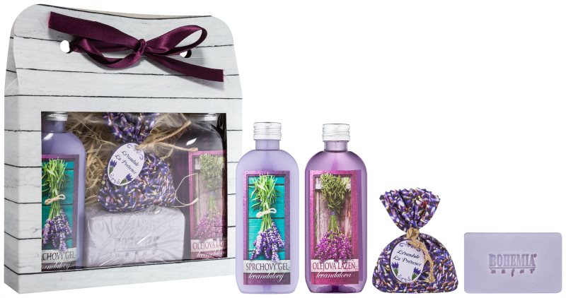 Bohemia Gifts & Cosmetics Lavender kozmetická sada II.