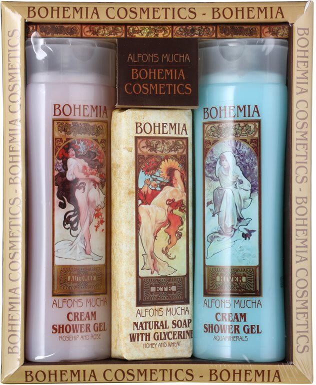 Bohemia Gifts & Cosmetics Alfons Mucha kozmetická sada I.