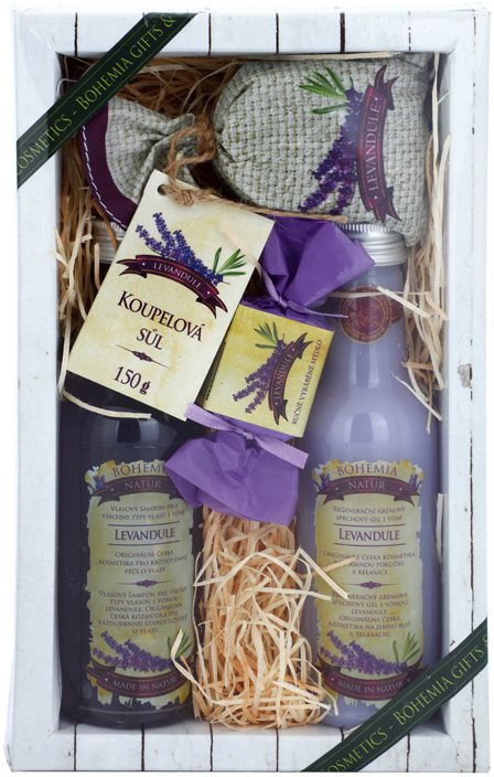 Bohemia Gifts & Cosmetics Lavender kosmetická sada III.