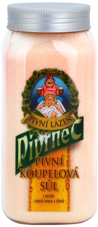 Bohemia Gifts & Cosmetics Beer piwna sól do kąpieli