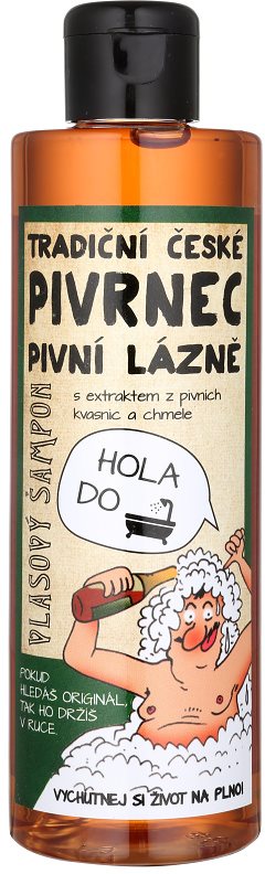 Bohemia Gifts & Cosmetics Pivrnec pivný šampón na vlasy