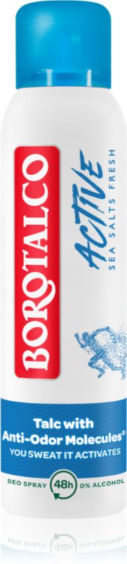 Borotalco Active dezodorant v spreji so 48hodinovým účinkom