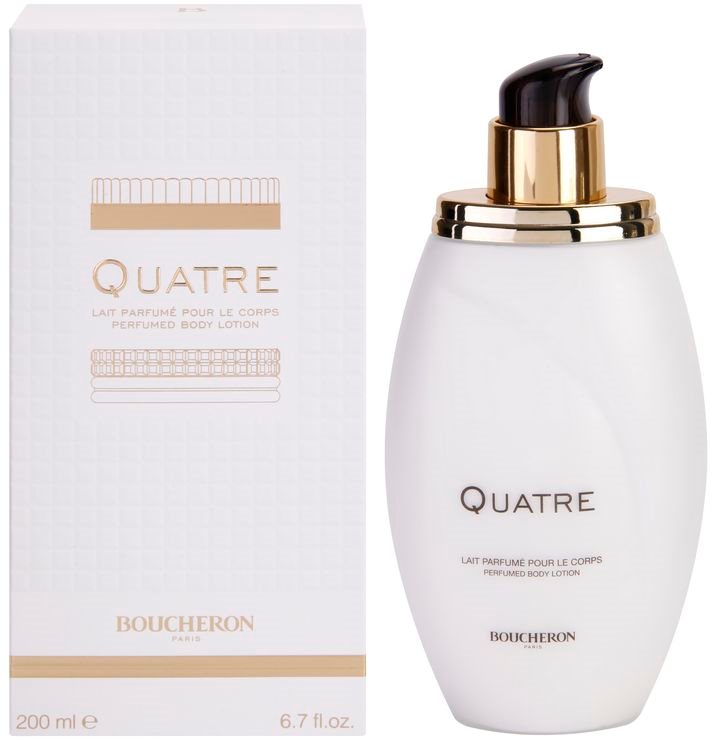 Boucheron Quatre leite corporal para mulheres 200 ml
