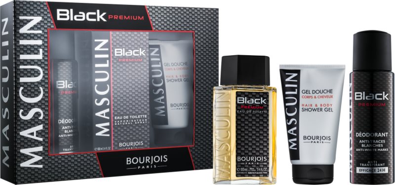 Bourjois Masculin Black Premium ajándékszett I.