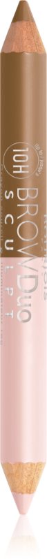 Bourjois Brow Duo Sculpt олівець для брів з ефектом сяйва