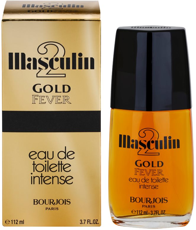 Bourjois Masculin Gold Fever Eau de Toilette voor Mannen 112 ml