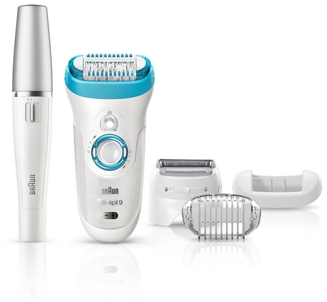 Braun Silk-épil 9 9-558 + Braun Face epilator