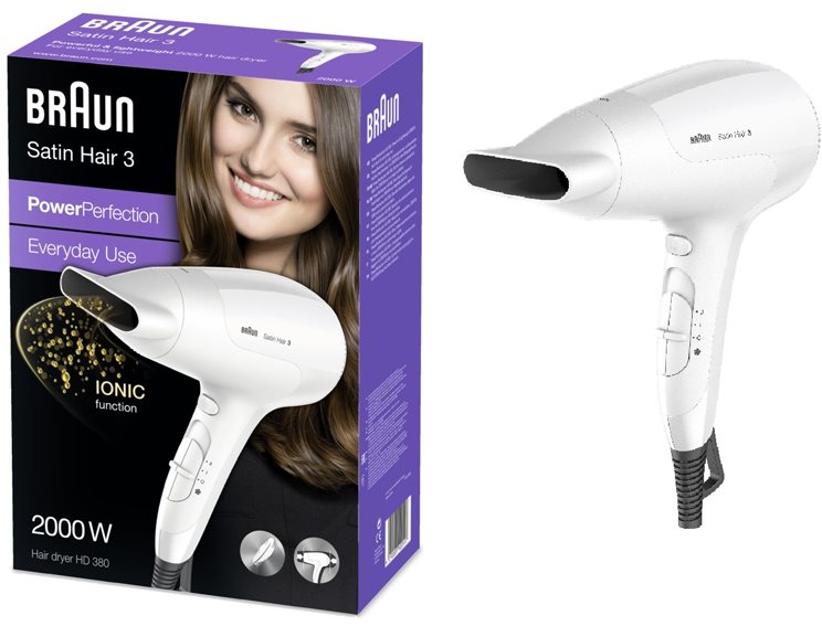 Braun Satin Hair 3 HD 380 suszarka do włosów