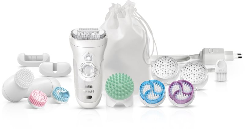 Braun Silk-épil 9 SkinSpa 9-969V epilatore con spazzolino per pulizia