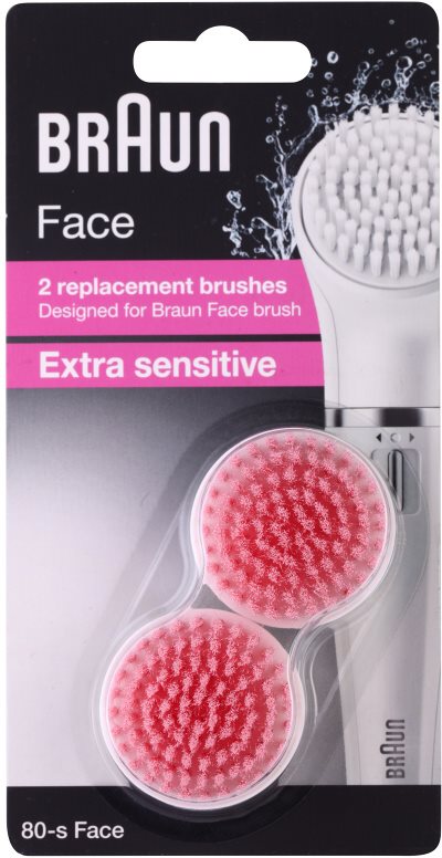 Braun Face 80-s Extra Sensitive ανταλλακτική κεφαλή 2 τεμ