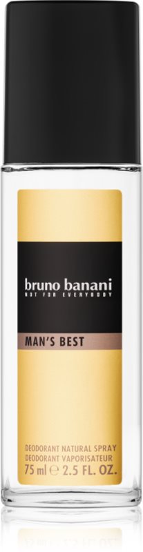Bruno Banani Man's Best deodorant s rozprašovačom pre mužov 75 ml