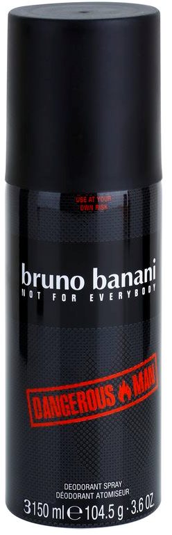 Bruno Banani Dangerous Man deospray pentru barbati 150 ml