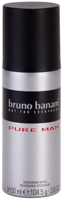 Bruno Banani Pure Man Deo Spray voor Mannen 150 ml