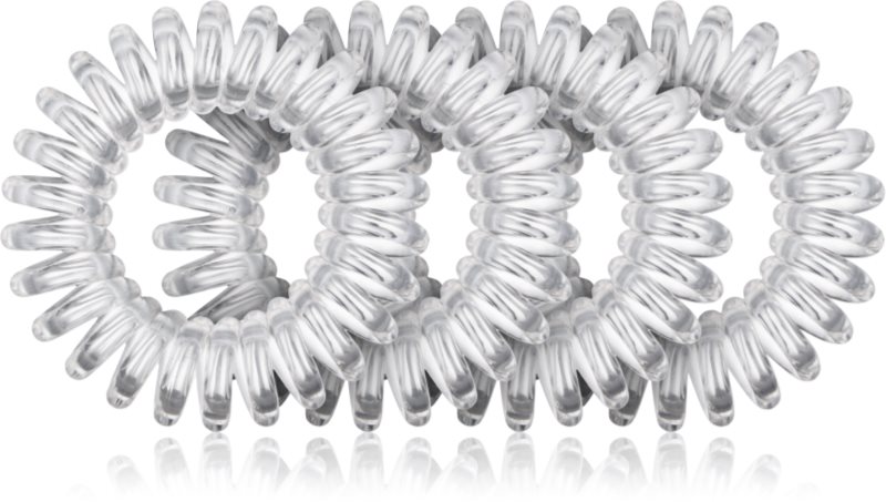 BrushArt Hair Rings transparentna elastika za lase