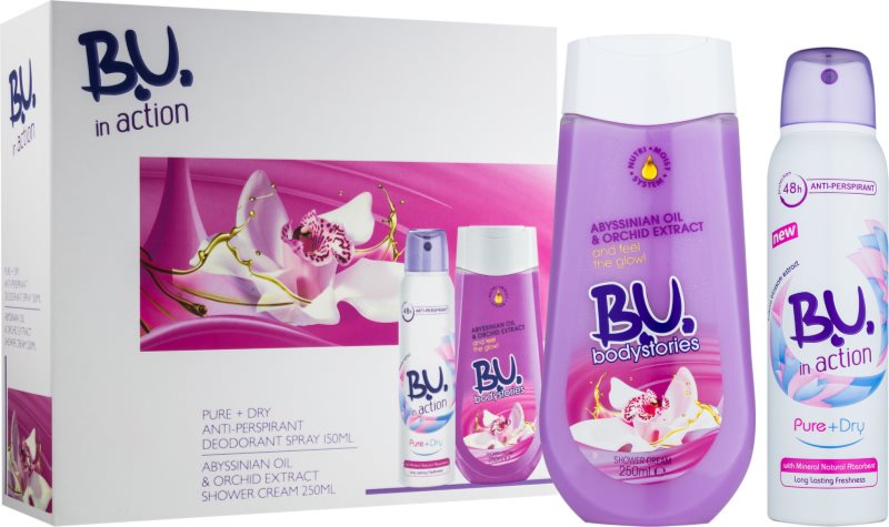 B.U. In Action - Bodystories Geschenkset I.