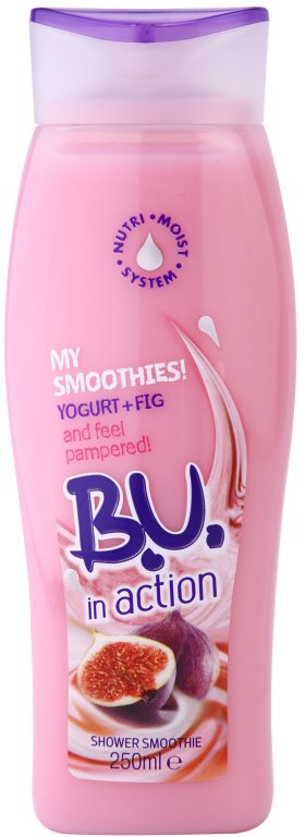 B.U. In Action - My Smoothies! Yogurt + Fig crema de dus pentru femei 250 ml