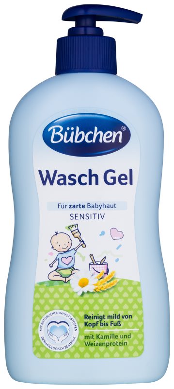 Bübchen Wash почистващ гел с лайка и овесени екстракти