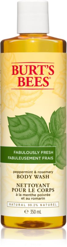 Burt’s Bees Peppermint & Rosemary gel de dus revigorant