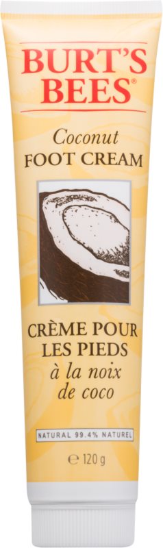 Burt’s Bees Coconut zjemňujúci krém na chodidlá s kokosom
