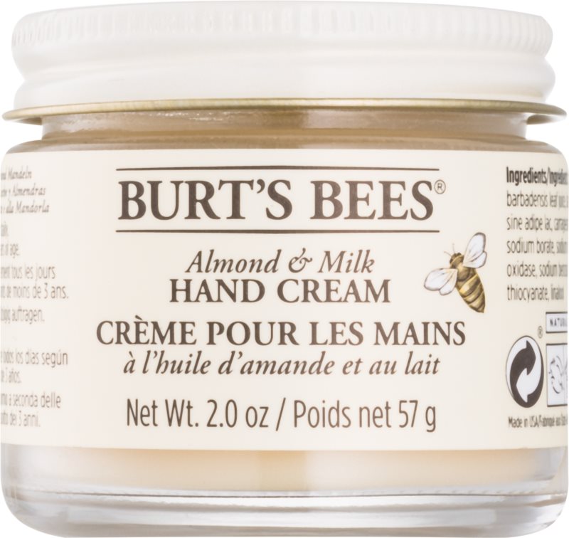 Burt’s Bees Almond & Milk creme de mãos com óleo de amêndoas