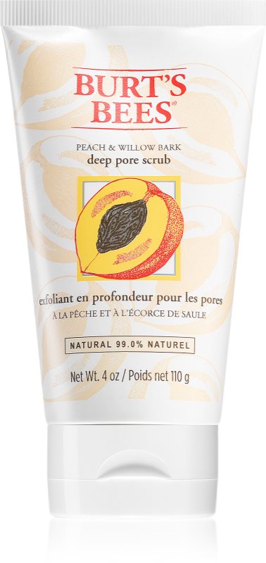 Burt’s Bees Peach & Willow Bark Dieptereinigende Peeling